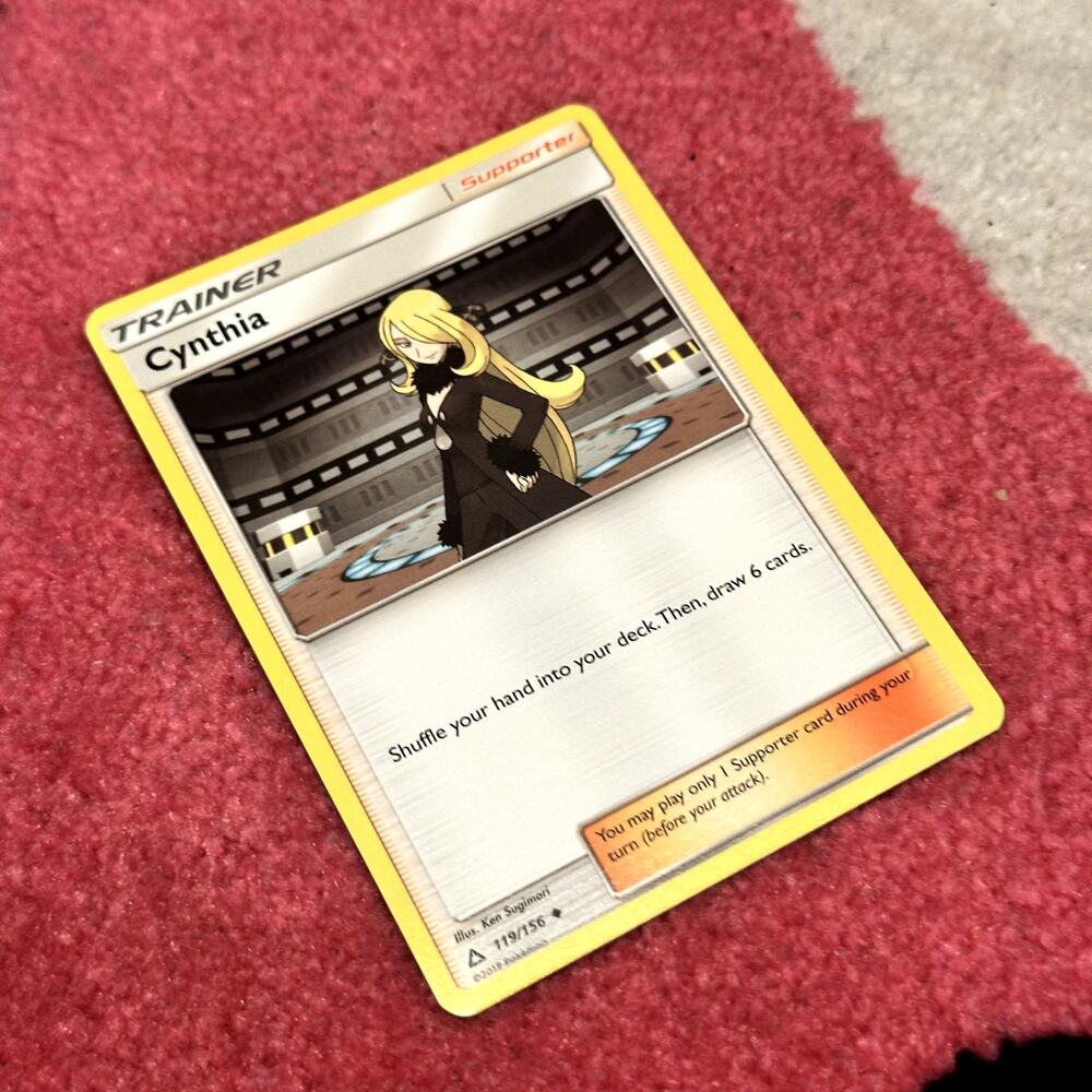 Cynthia #119 – Pokémon Ultra Prism – As Pictured
